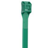 Panduit IT9115-CUV5A | IT9115-CUV5A In-Line Cable Tie, Green, UV PA6.6, 15.3"L, 124lb, PK100