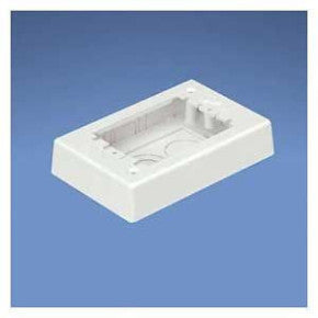 Panduit JBP1EEI | Surface Raceway, Pwr Rated Junct. Box, S/G 2-pc, Elec Ivory