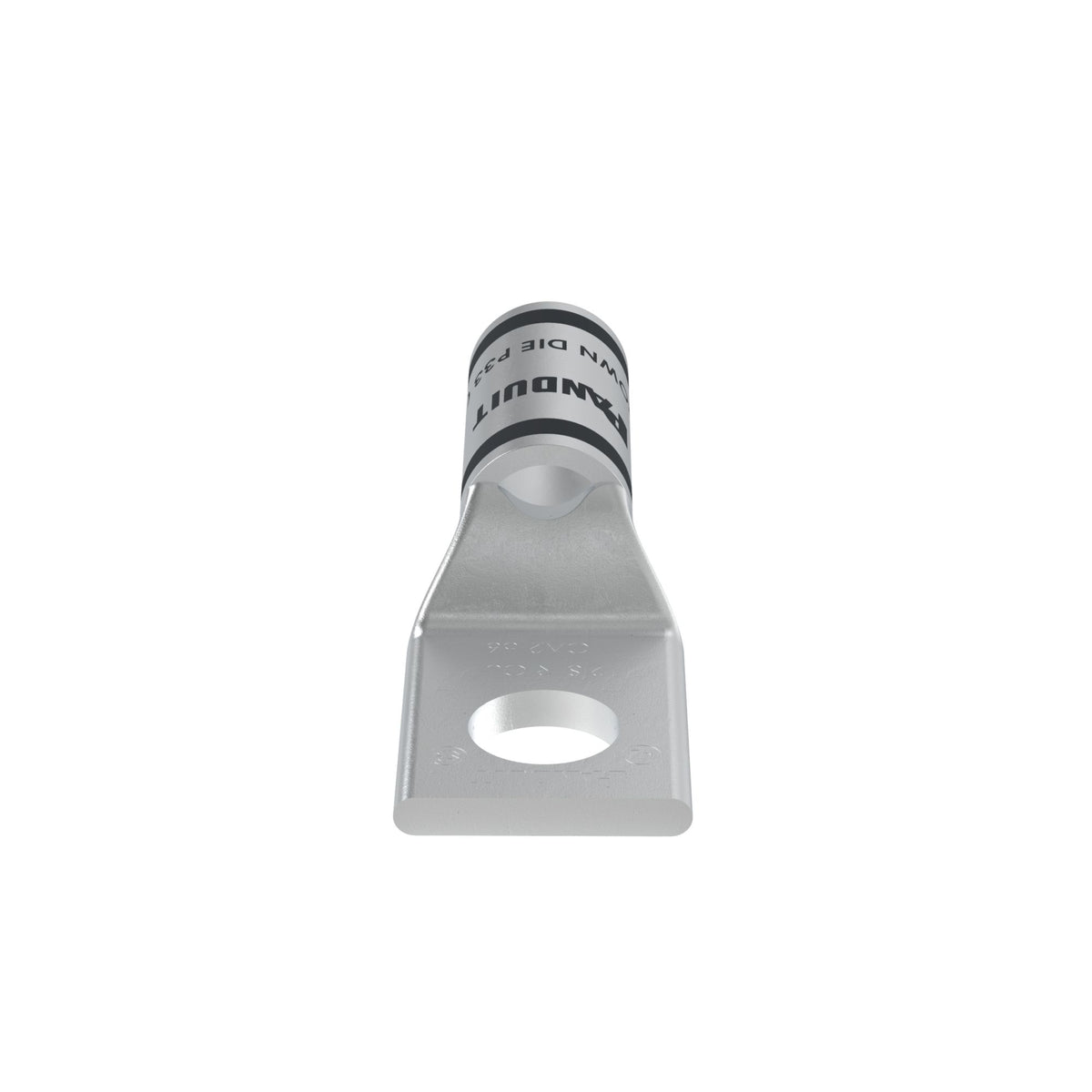 Panduit LCA2-56-Q | Pan-Lug LCA2-56-Q Comp. Lug, 2, Tin Plt Copper, Strt, One 0.31" Stud, PK25