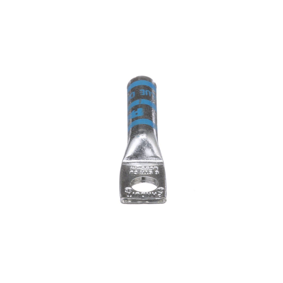 Panduit LCB6-14-L Copper Compression Lug, 1 Hole, #6 awg, Long Barrel, 1/4 (6.4mm) Stud, Pack Of 50