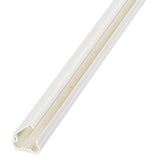 Panduit LDPH5WH10-A | Surface Raceway, LDPH5 Pwr Rated,2-pc Latch, 10 ft, White