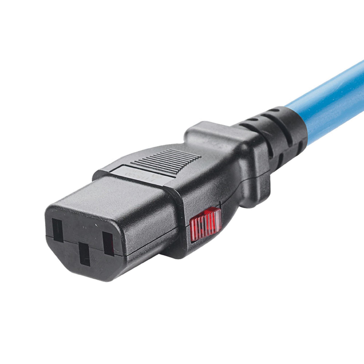 Panduit LPCA08-X | Locking Power Cord, IEC C14 to IEC C13, 6 feet (1.8m), Blue