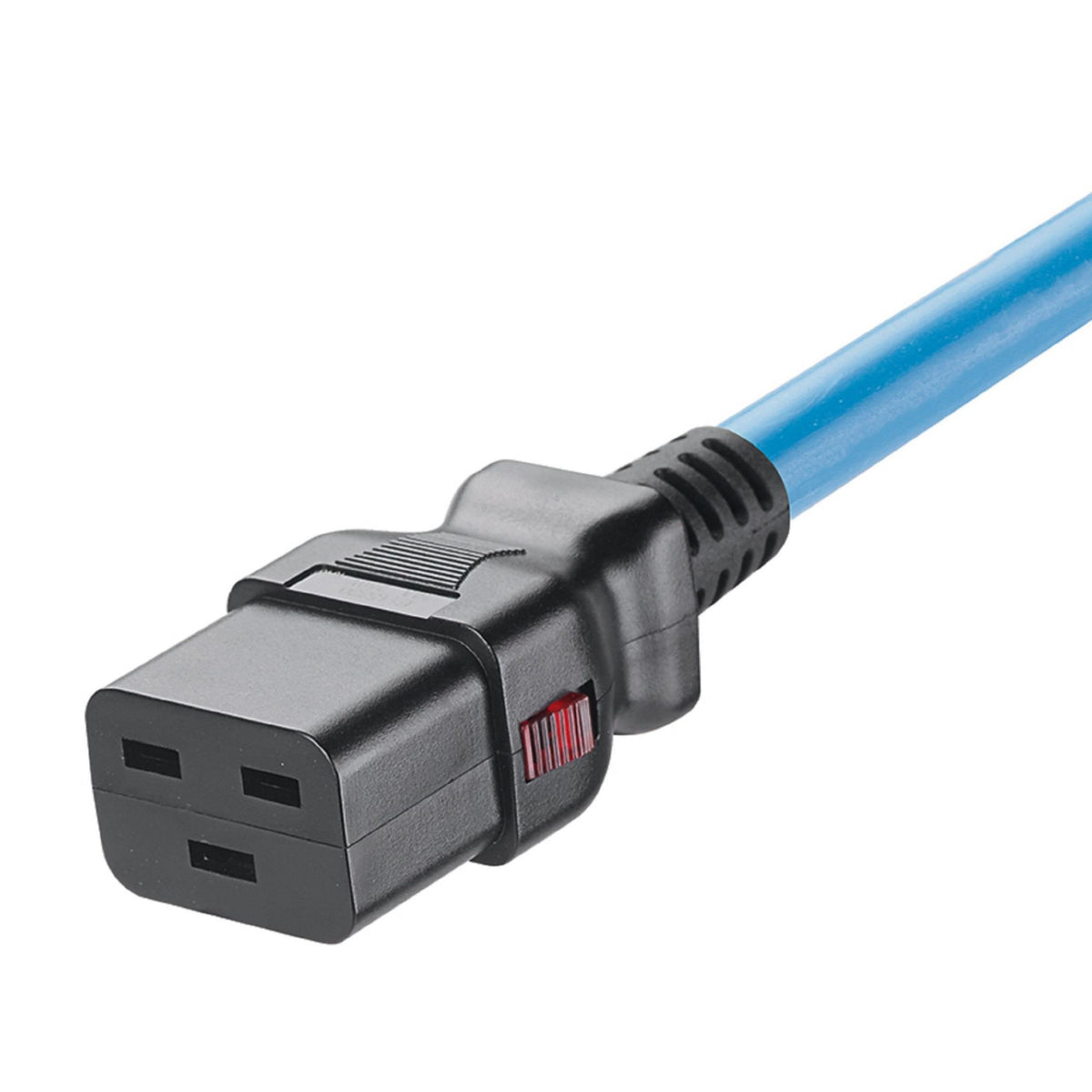 Panduit LPCB07-X | Locking Power Cord, IEC C20 to IEC C19, 4 feet (1.2m), Blue