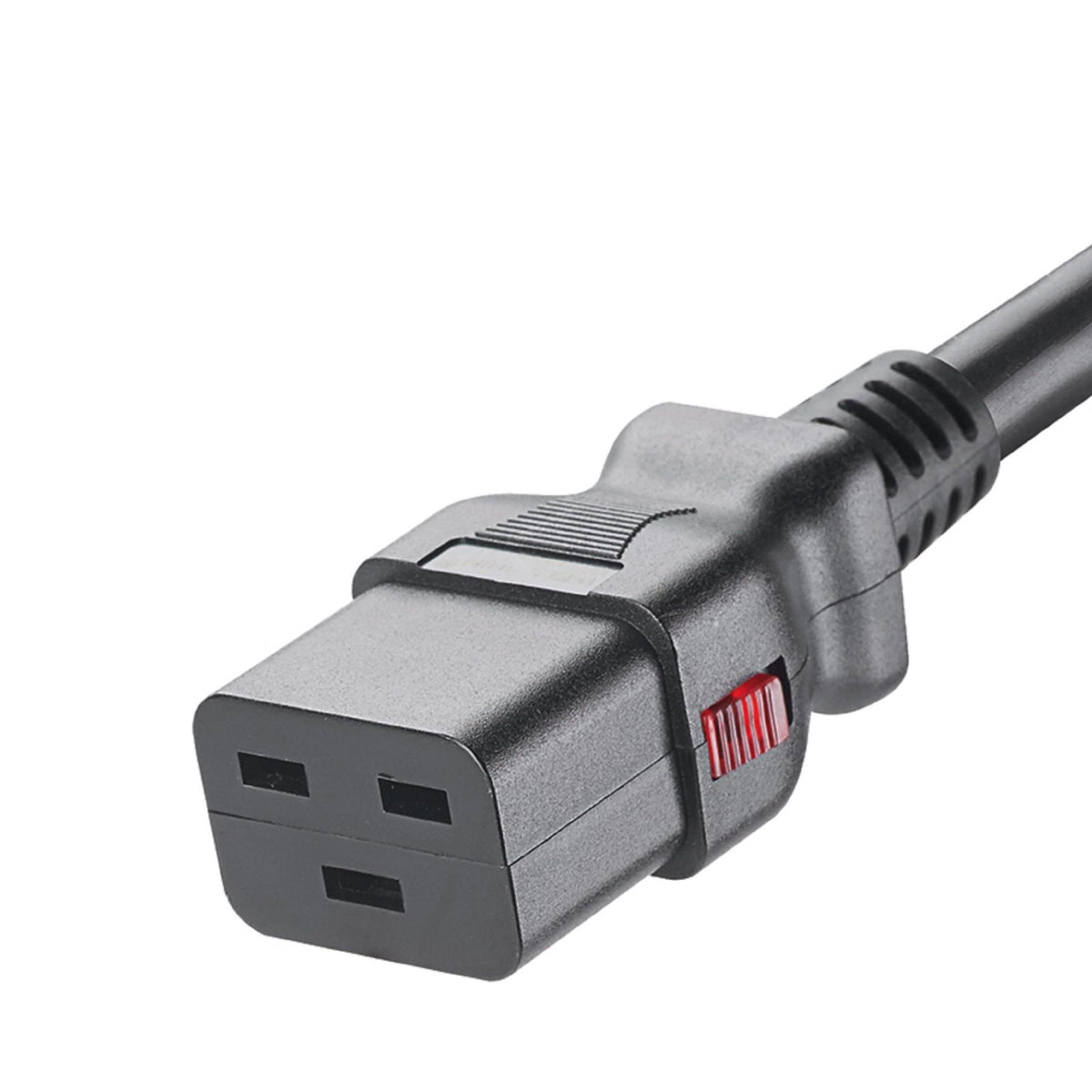 Panduit LPCB12-X | Locking Power Cord, IEC C20 to IEC C19, 4 feet (1.2m), Black