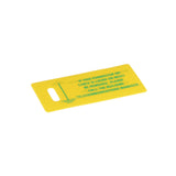 Panduit LTYK | Panduit Rack Grounding Yellow Tag Kit - Cable tie with tags - yellow (pack of 10)