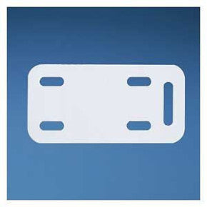 Panduit M200X050Y7T thermtrans, Marker Plate, Polyester/polyolefin, 2.00 W X .50 H, White