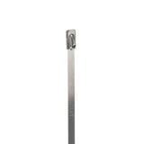 Panduit MLT4S-CP316 | Pan-Steel MLT4S-CP316 Cable Tie, SS 316, Standard, 4" Dia., PK100
