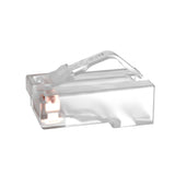 Panduit MP528-C | Panduit Pan-Plug - Network connector - RJ-45 (M) - UTP - CAT 5e - clear (pack of 100)