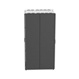 Panduit N8212BE | Panduit Net-Access N | Rack Cabinet - For LAN Switch - 42U Rack Height x 19" Rack Width - Floor Standing - Black