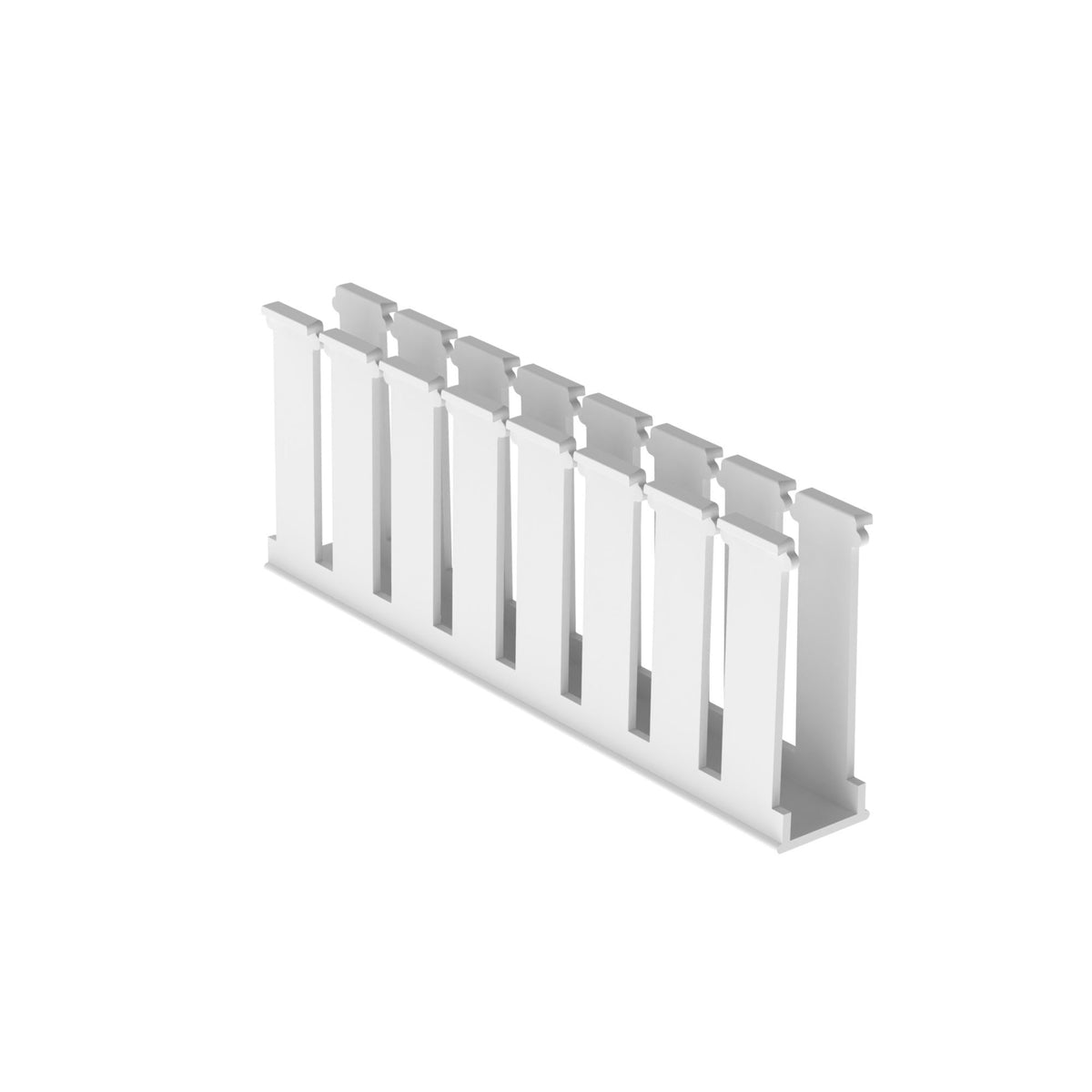 Panduit NE1X4WH6 | Panduit PANDUCT Type NE NORYL Halogen Free Wiring Duct - Cable raceway - 6 ft - white