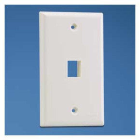 Panduit NK1FNBL | NetKey Faceplate, 1-Port, Black