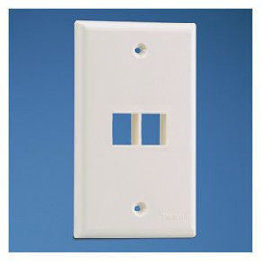 Panduit NK2FNIG | NetKey Faceplate, 2-Port, International Gray