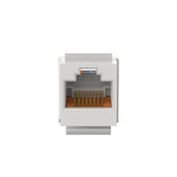 Panduit NK5E88MAWY | NetKey Cat 5e Leadframe Jack, Arctic White