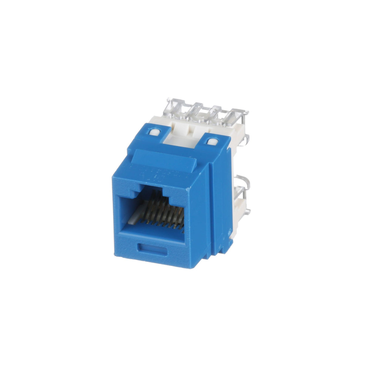 Panduit NK688MBU | Panduit NetKey | Cat.6 Connector Adapter - 1 x RJ-45 - Blue