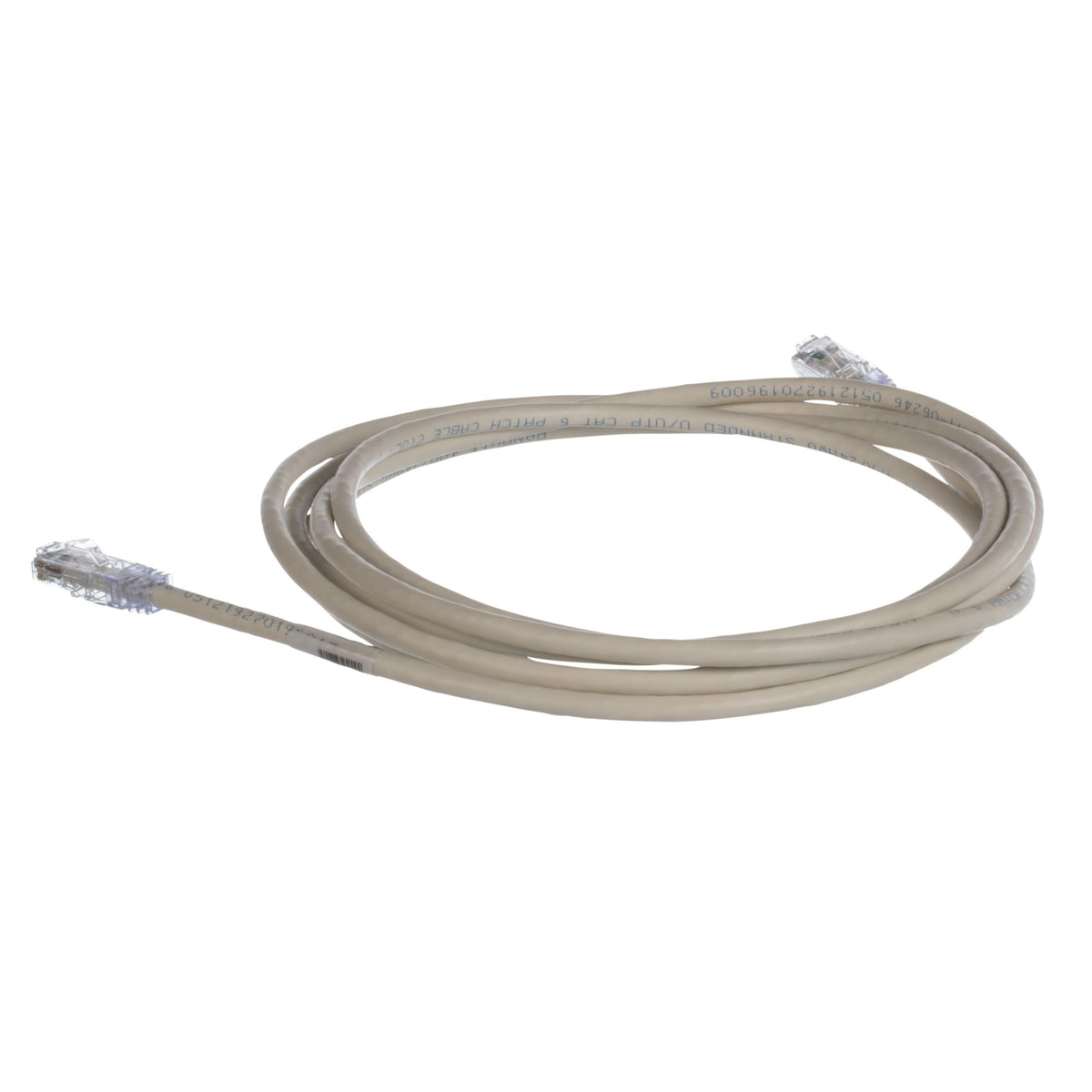 Panduit NK6PC10Y | Cbl Assy Mod 24-4pr Strandedcat6 T568a/b 10ft Net Keyoff White
