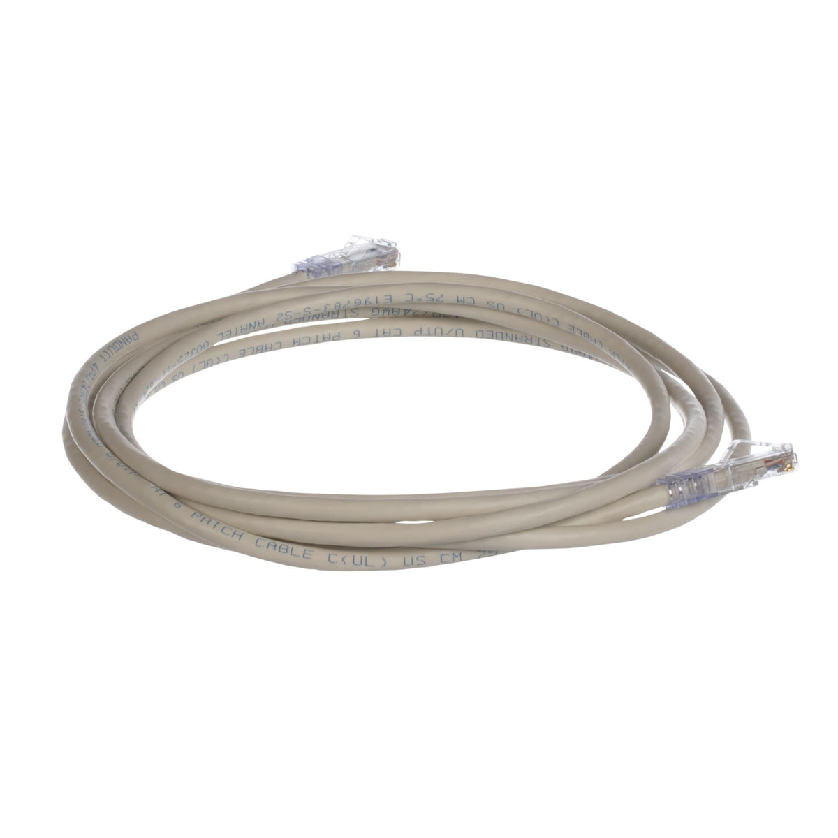 Panduit NK6PC10Y | Cbl Assy Mod 24-4pr Strandedcat6 T568a/b 10ft Net Keyoff White