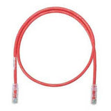 Panduit NK6PC3RDY | NetKey Cat 6 24 AWG UTP Patch Cord, 3 ft, Red