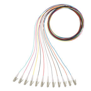 Panduit NKFPZ1BN1NKM001 | Panduit NetKey - Network cable kit - LC multi-mode (M) - 1 m - fiber optic - 50 / 125 micron - OM4 - aqua