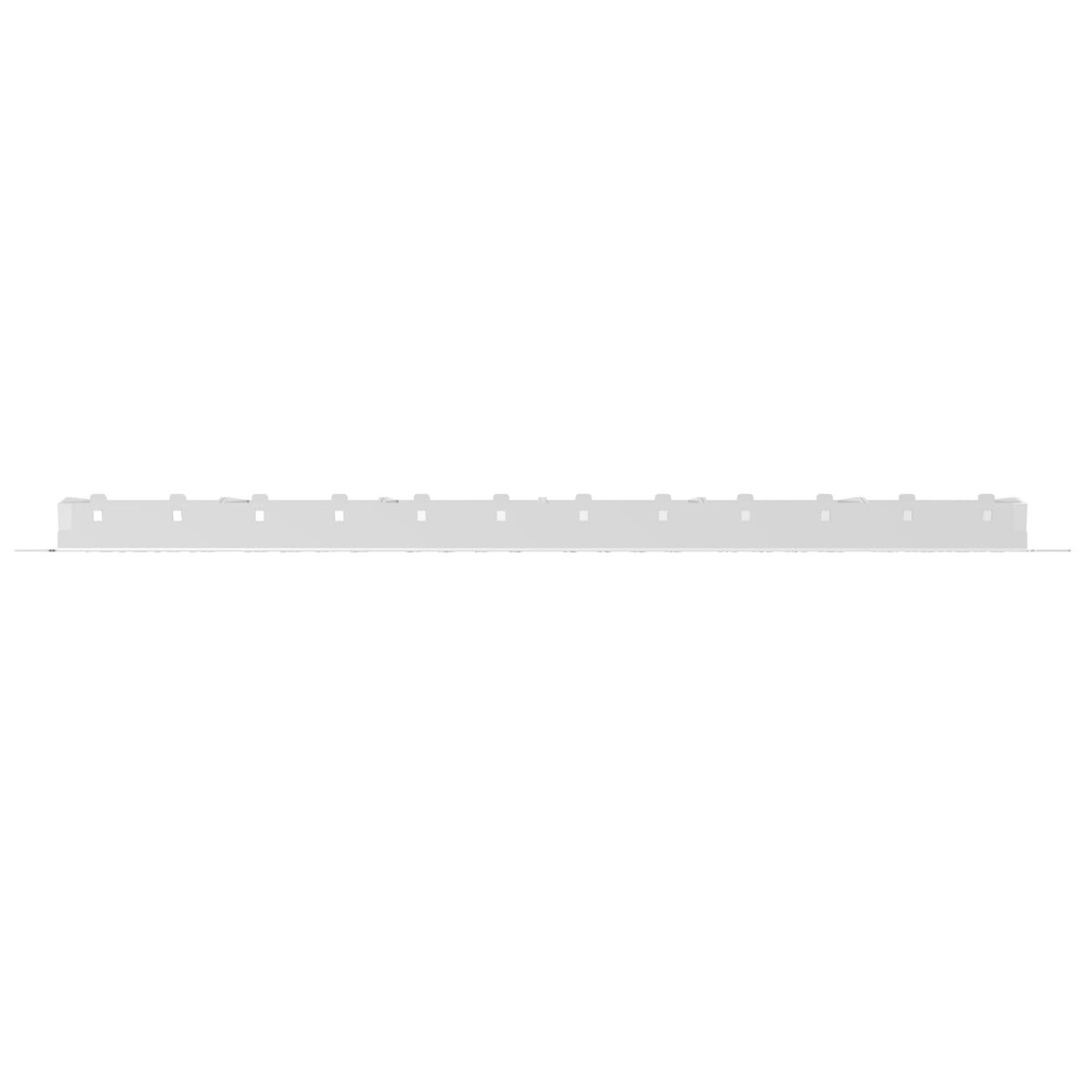 Panduit NKPP48FMWH | NK Mod Patch Panel Flat Flush Mount 48 Port White