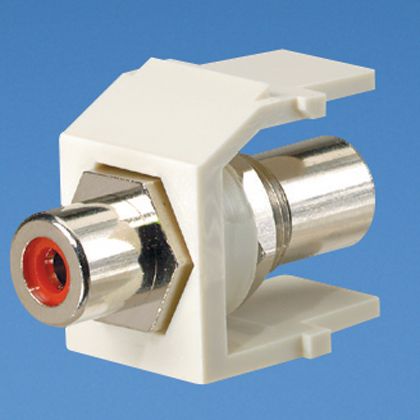 Panduit NKRTMRWH | NetKey RCA Module