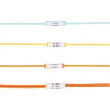 Panduit NWSLC2-7Y | Panduit LabelCore Fiber Optic Cable Identification System - Cable sleeving kit - 2 in - white (pack of 100)