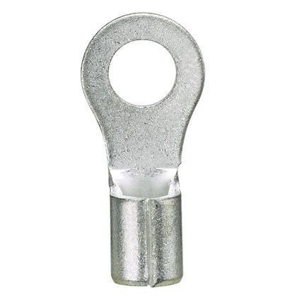 Panduit P14-8R-C Ring Terminal, Non-insulated, 18 - 14 awg, #8 Stud Size, Pack Of 100