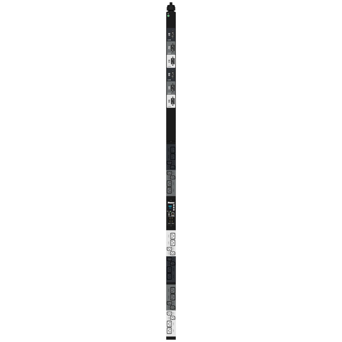 Panduit P24D43M | SmartZone Monitored Input PDU
