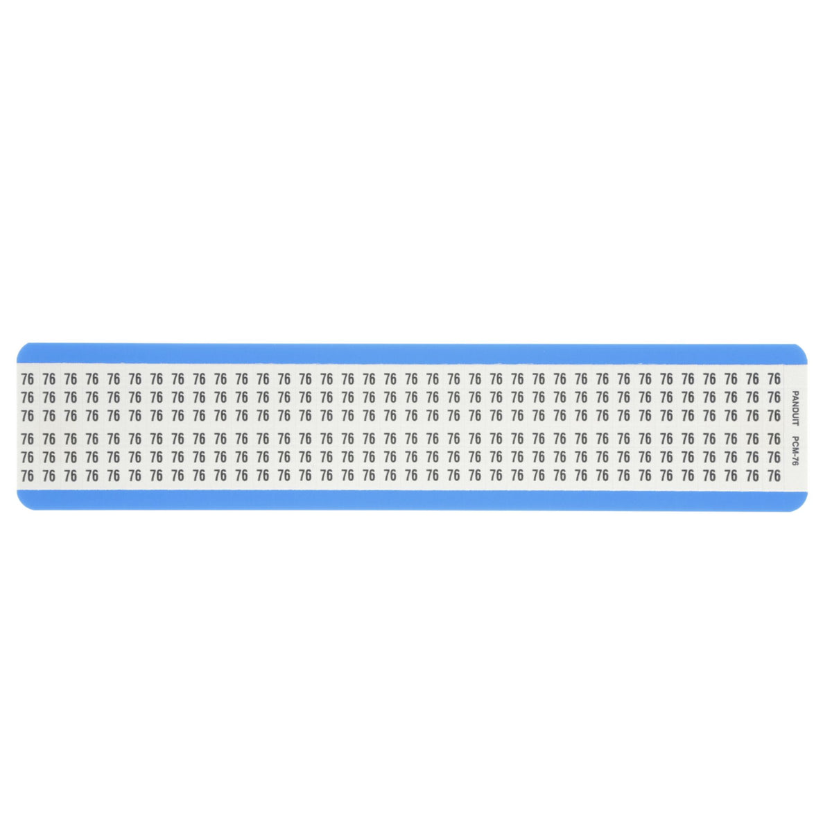 Panduit PCM-76 | Panduit - Wire / cable markers card - indoor, outdoor - black/white