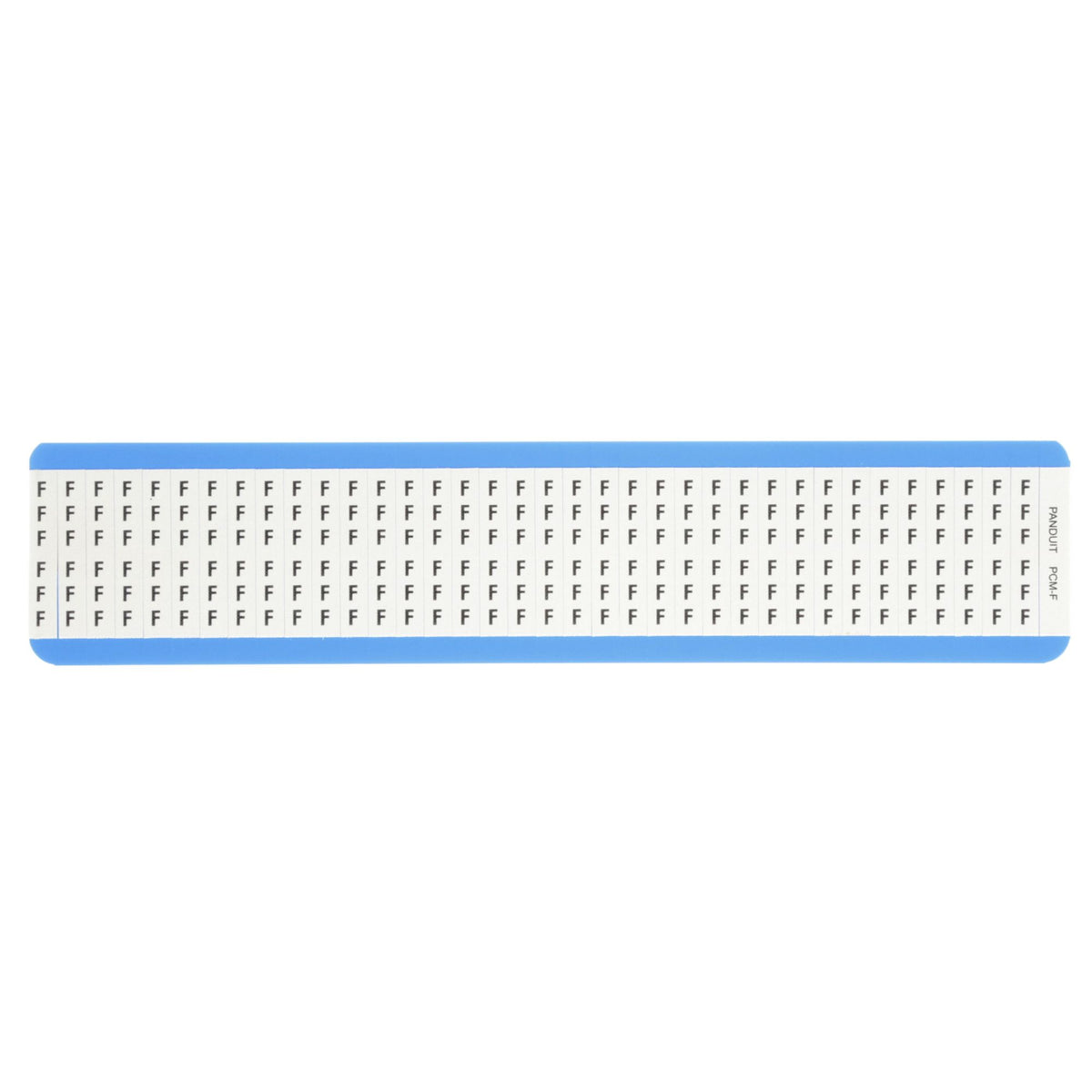 Panduit PCM-F | Panduit - Wire / cable markers card - indoor, outdoor - black/white
