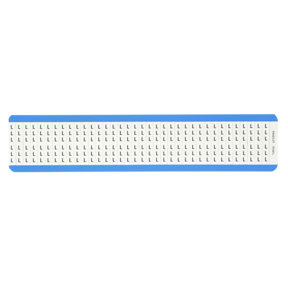 Panduit PCM-L | Panduit - Wire / cable markers card - indoor, outdoor - black/white