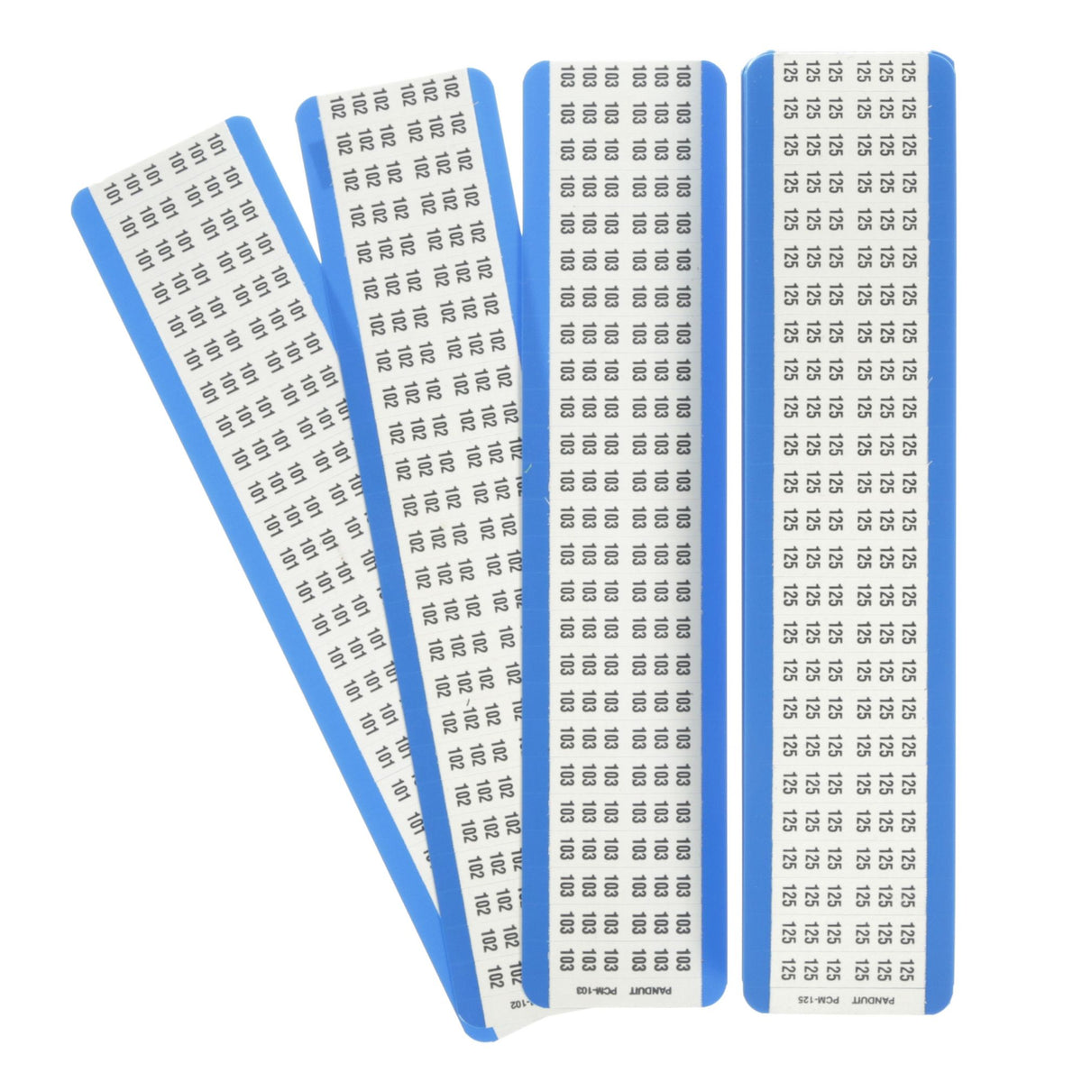 Panduit PCMCP-101-125 | Pan-Code Wire Marker Card Number Combination Pack