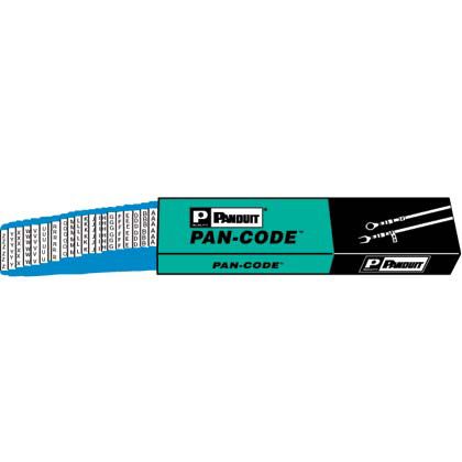 Panduit PCMCP-76-100 | Panduit - Wire / cable markers card - black/white