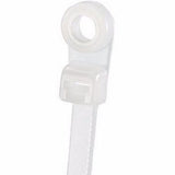 Panduit PLC1.5I-S8-M | Pan-Ty PLC1.5I-S8-M Locking Clamp Tie, PA6.6, M4, 6.1"L, 40lb, PK1000