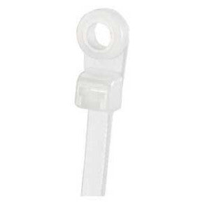 Panduit PLC2S-S10-M | Pan-Ty PLC2S-S10-M Locking Clamp Tie, PA6.6, M5, 7.9"L, 50lb, PK1000