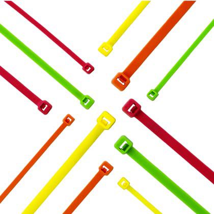 Panduit PLT1M-M53 | Panduit Pan-Ty - Cable locking tie - indoor - 3.9 in - fluorescent orange