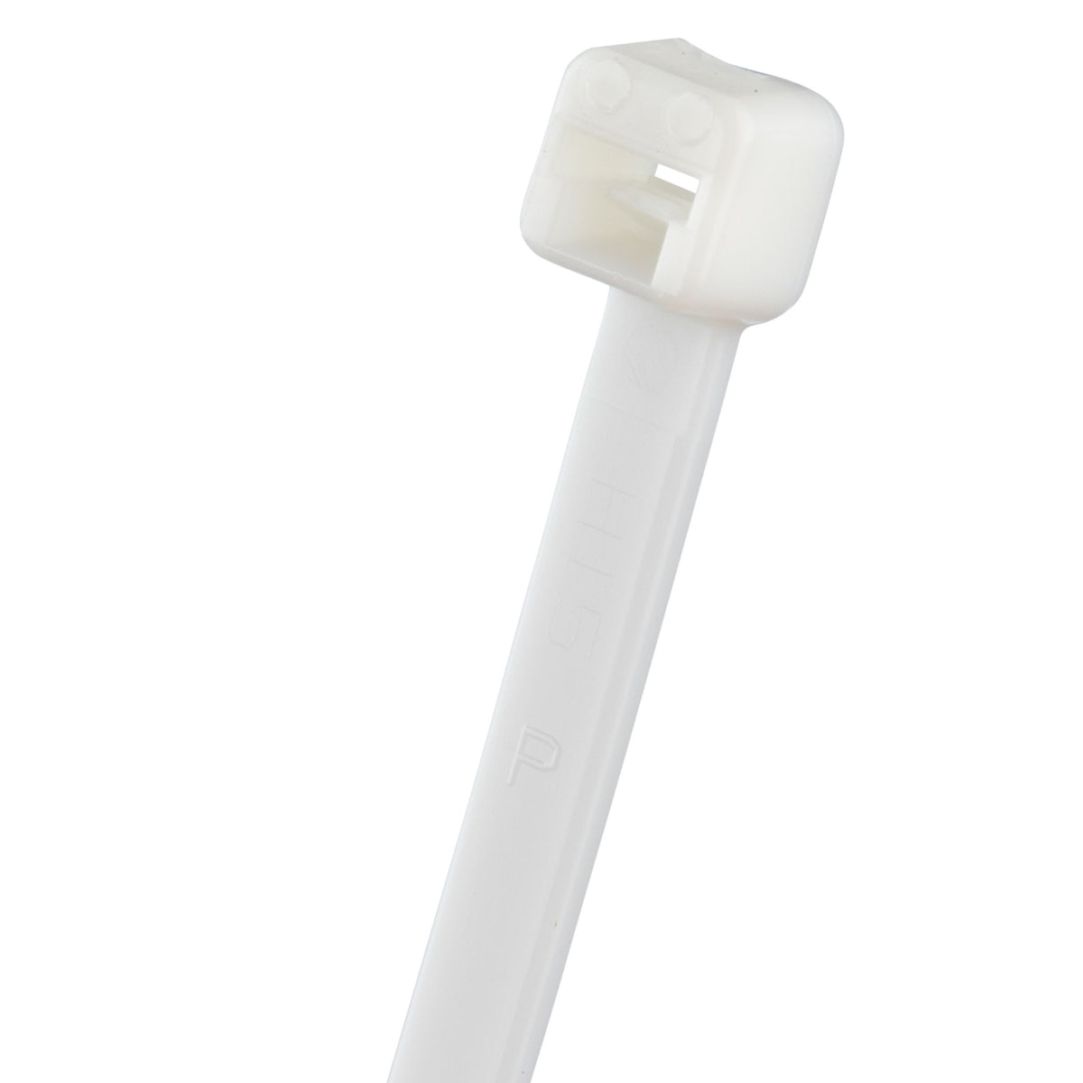 Panduit PLT3I-M10 | Pan-Ty PLT3I-M10 Cable Tie, White, PA6.6, 11.4"L, 40lb, PK1000