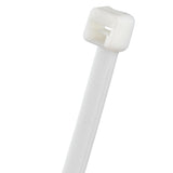 Panduit PLT3I-M10 | Pan-Ty PLT3I-M10 Cable Tie, White, PA6.6, 11.4"L, 40lb, PK1000