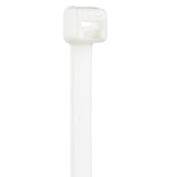Panduit PLT3I-M10 | Pan-Ty PLT3I-M10 Cable Tie, White, PA6.6, 11.4"L, 40lb, PK1000
