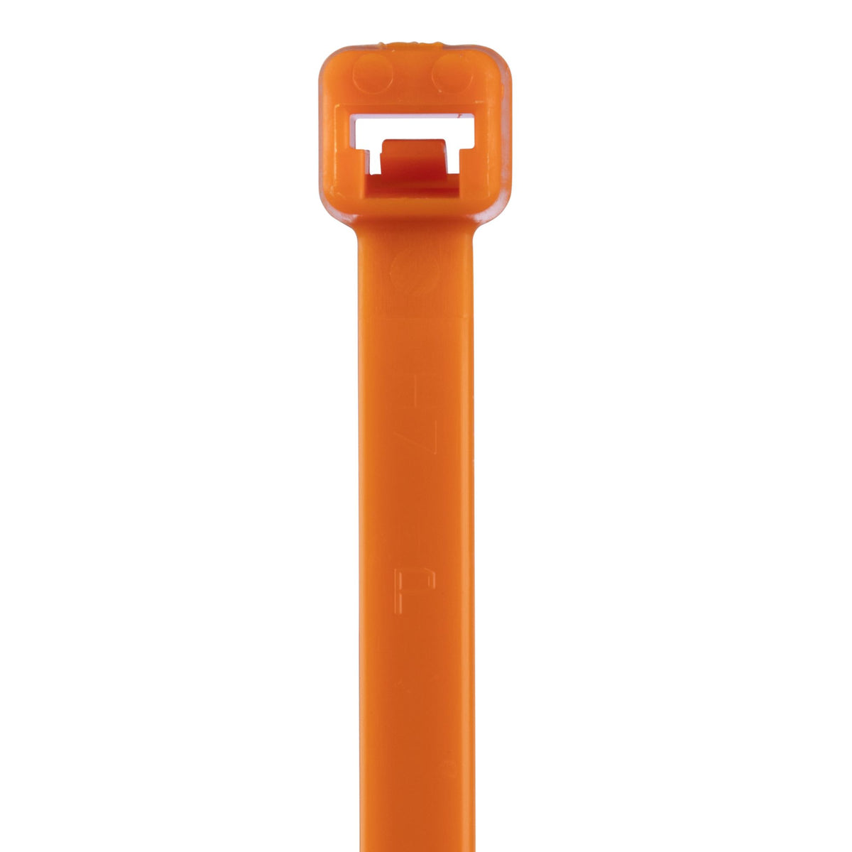 Panduit PLT3S-M3 | Pan-Ty PLT3S-M3 Cable Tie, Orange, PA6.6, 11.5"L, 50lb, PK1000