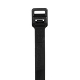 Panduit PLT5EH-C0 | Pan-Ty PLT5EH-C0 Cable Tie, Black, UV PA6.6, 20.1"L, 250lb, PK100