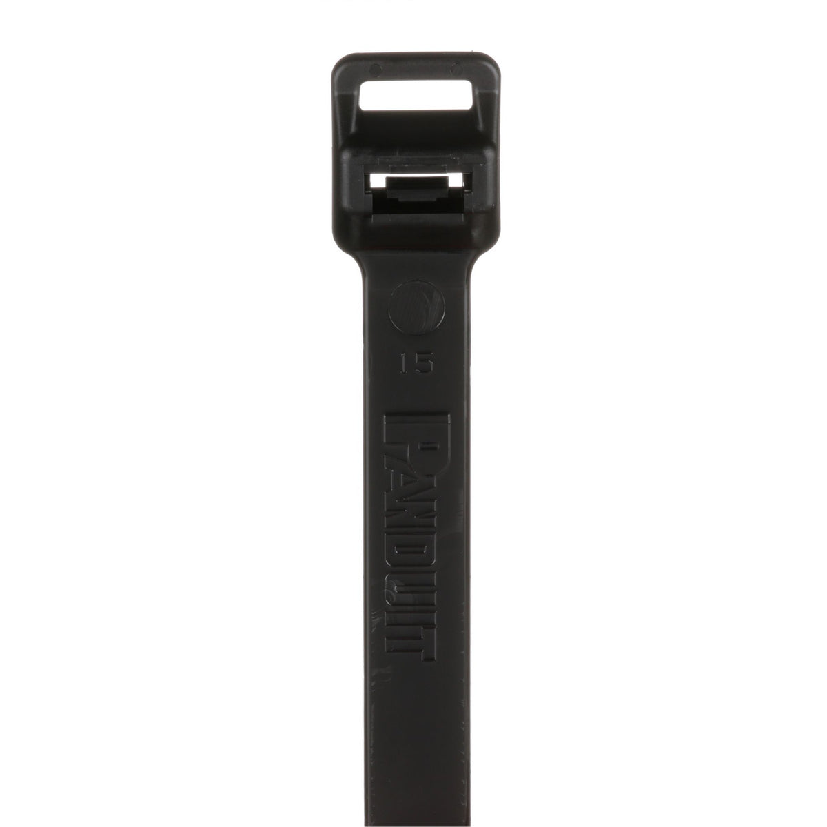 Panduit PLT6EH-C0 | Pan-Ty PLT6EH-C0 Cable Tie, Black, UV PA6.6, 22.2"L, 250lb, PK100