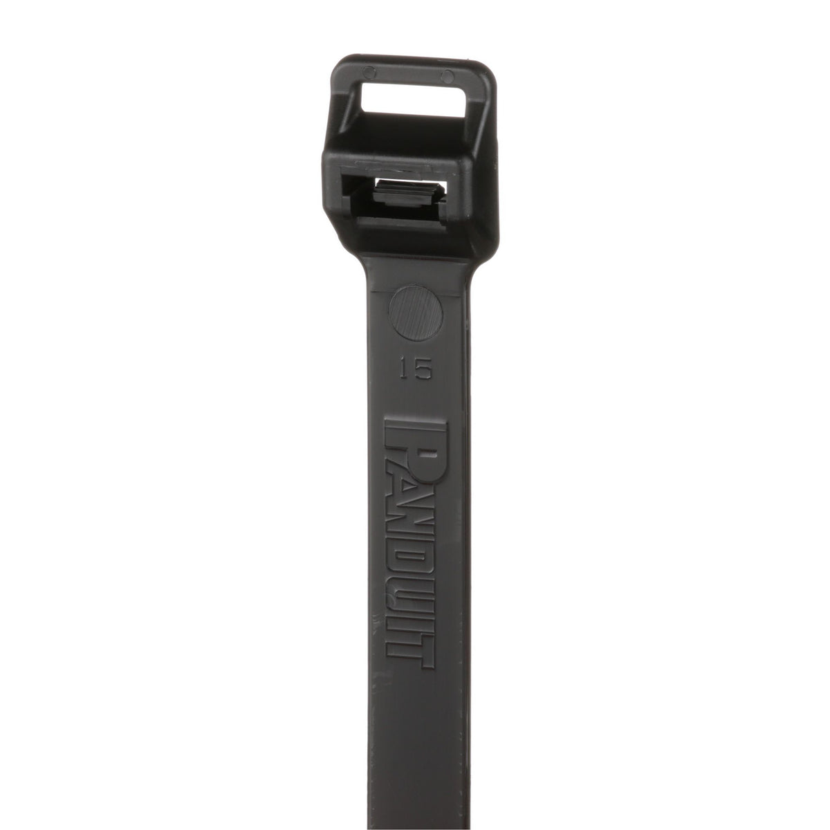 Panduit PLT6EH-C0 | Pan-Ty PLT6EH-C0 Cable Tie, Black, UV PA6.6, 22.2"L, 250lb, PK100