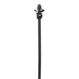 Panduit PLWP1S-D30 | Pan-Ty PLWP1S-D30 Wing Push Mount Tie, Black, High Heat PA6.6, 5.2"L, 50lb