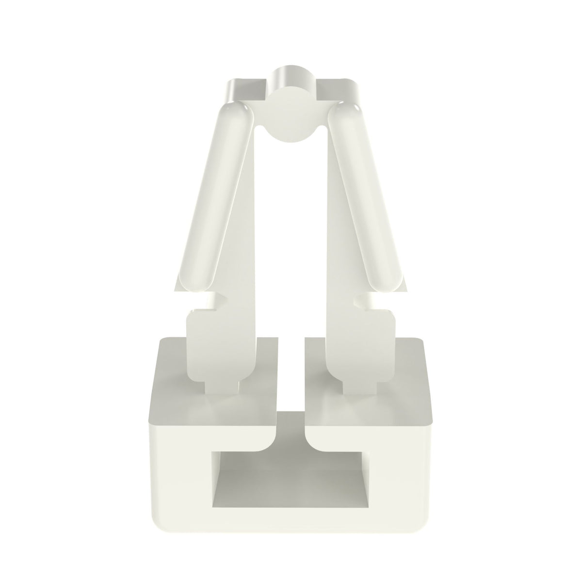 Panduit PM2H25-M | PM2H25-M Cable Tie Mount, Natural, PA 6.6, Push Barb, 0.3x0.38", PK1000