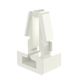 Panduit PM2H25-M | PM2H25-M Cable Tie Mount, Natural, PA 6.6, Push Barb, 0.3x0.38", PK1000