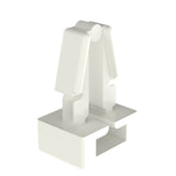 Panduit PM2H25-M | PM2H25-M Cable Tie Mount, Natural, PA 6.6, Push Barb, 0.3x0.38", PK1000