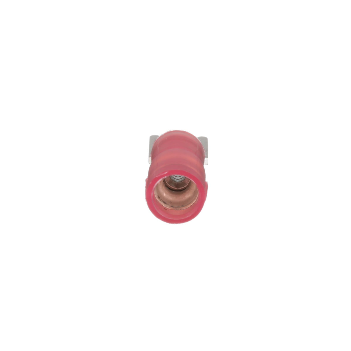 Panduit PMNF1-3F-C | Pan-Term PMNF1-3F-C Fork Terminal, Red, Nylon, 18-22 AWG, 1/8" Stud, PK100