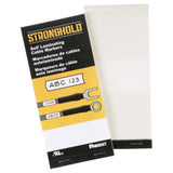 Panduit PSCB-6Y | StrongHold PSCB-6Y Blank Self-Laminating Write-On Marker Book, 6Y, Vinyl, PK1