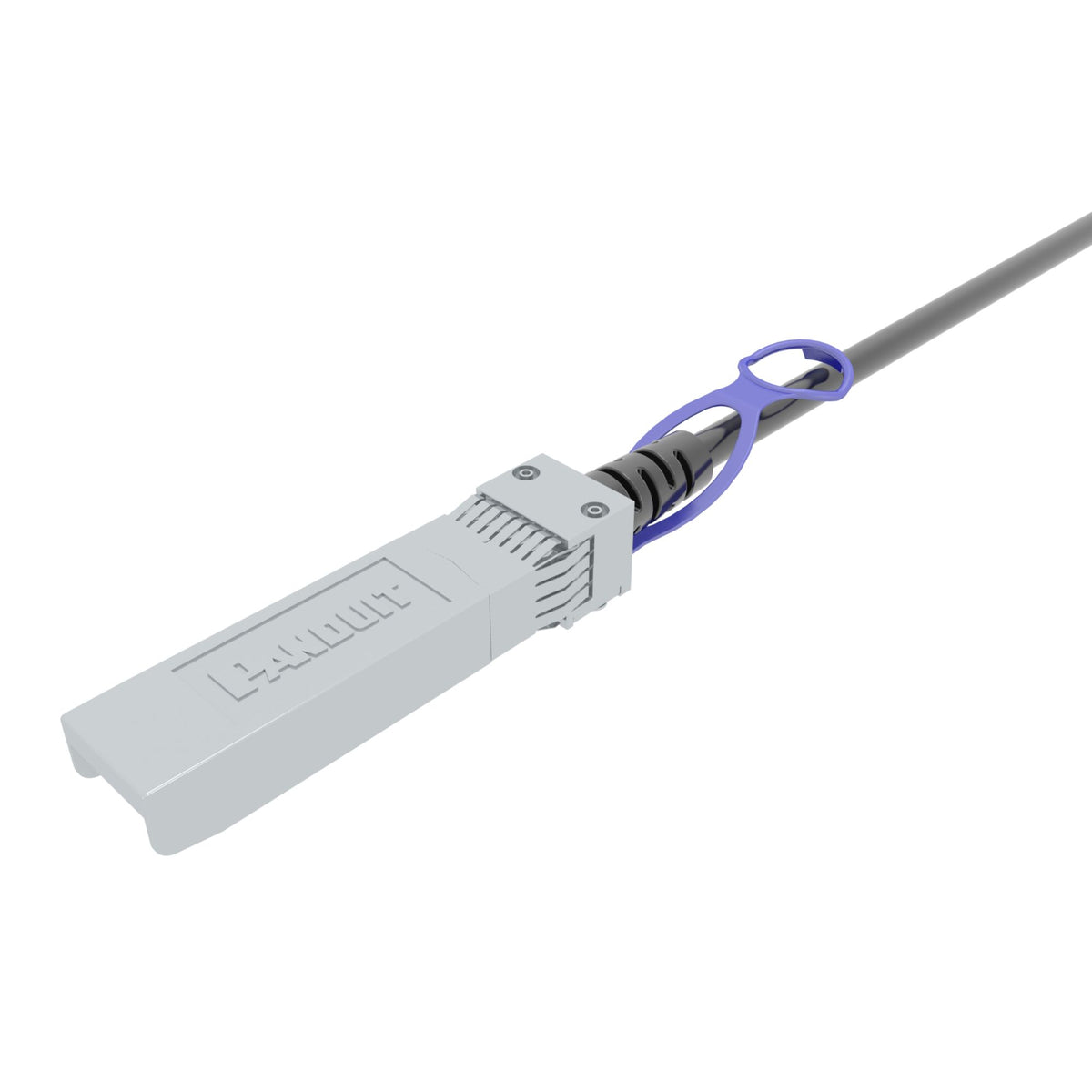 Panduit PSF1PZC4MRD | 10G SFP+ DAC Assembly, 26AWG, 4M, Red