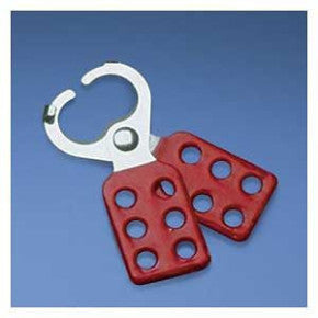 Panduit PSL-1 | PSL-1 Hasps, Zinc-Plated Steel, Red, 4.62"x1.62", PK12